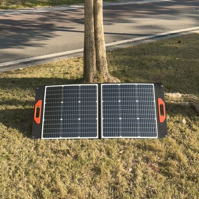 100W Μαύρο Ευέλικτο Ηλιακό Πανέλιο MSDS UN38.3 Δαπτό Ηλιακό Πανέλιο
