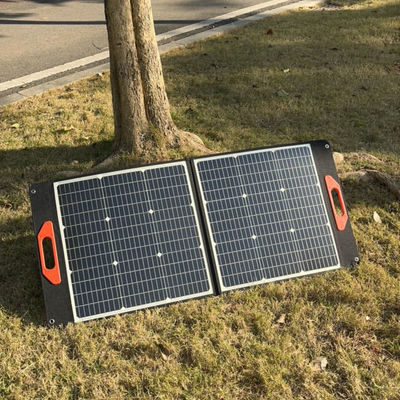 100W Μαύρο Ευέλικτο Ηλιακό Πανέλιο MSDS UN38.3 Δαπτό Ηλιακό Πανέλιο