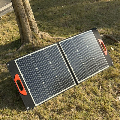 100W Μαύρο Ευέλικτο Ηλιακό Πανέλιο MSDS UN38.3 Δαπτό Ηλιακό Πανέλιο