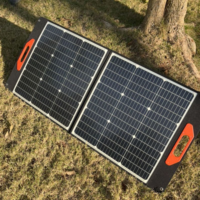 100W Μαύρο Ευέλικτο Ηλιακό Πανέλιο MSDS UN38.3 Δαπτό Ηλιακό Πανέλιο