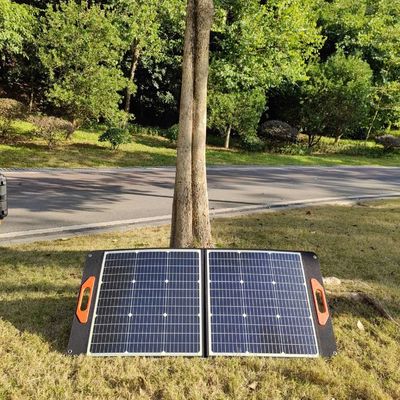 100W Μαύρο Ευέλικτο Ηλιακό Πανέλιο MSDS UN38.3 Δαπτό Ηλιακό Πανέλιο