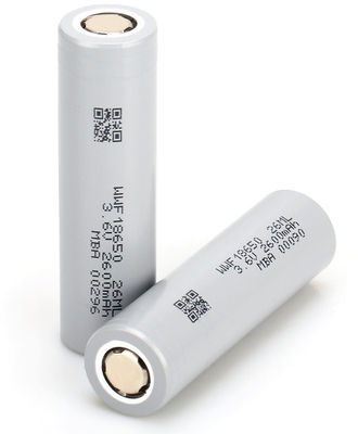18500 Βαθμοσφαιρική μπαταρία 3.6V 2000mAh κυλινδρική μπαταρία ιόντων λιθάνθρακα