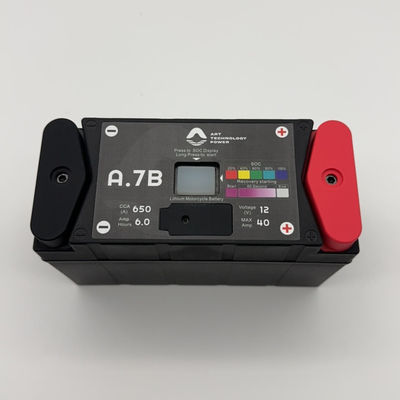 12V 6A μπαταρία εκκίνησης μοτοσυκλέτας 12,8 V μπαταρία λιθίου για εξωτερικές καταστάσεις έκτακτης ανάγκης