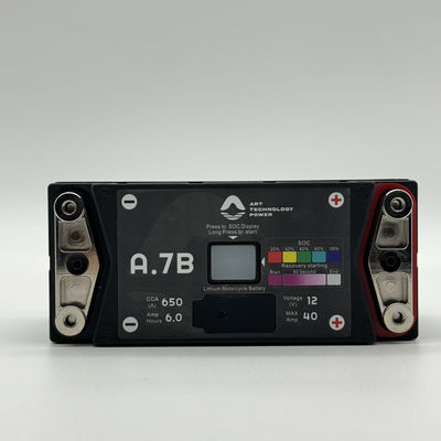 12V 6a μπαταρία λιθίου σιδήρου φωσφορικού A7B μπαταρία εκτάκτου ανάγκης