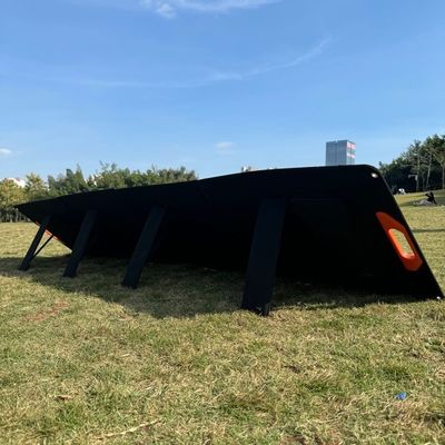 Συνεχή έξοδος 19V/5.3A 100W αναδιπλούμενο ηλιακό πάνελ για εξωτερικές δραστηριότητες