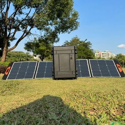 Υψηλής ισχύος φορητό ηλιακό πάνελ 12V 200W κινητά ηλιακά πάνελ