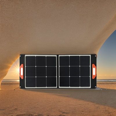 400W αναδιπλούμενο ηλιακό πάνελ μονό πυριτίου αναδιπλούμενο ηλιακό φορτιστή