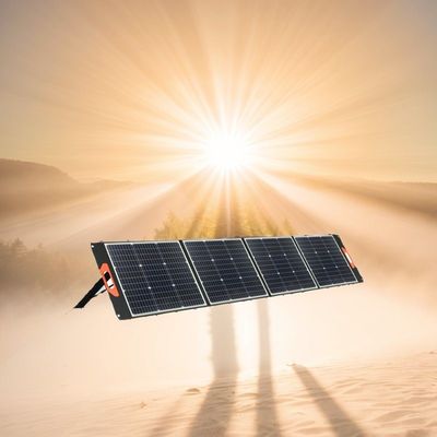 Ηλιακά πάνελ 400W για εξωτερικές δραστηριότητες με αναδιπλούμενη θύρα USB πιστοποίηση CE