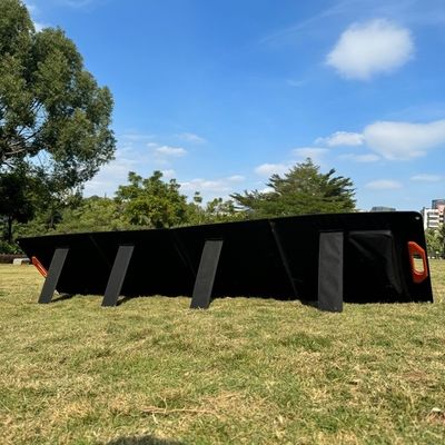 220,8% Φορητό Ηλιακό Πίνακα 400W Μονοκρυσταλλικό Σιλικόνιο Καμπινγκ Ηλιακά Πίνακα
