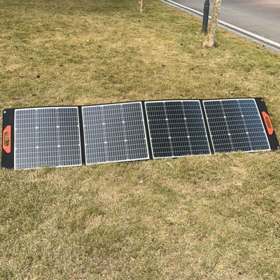 200W 12V φορητά ηλιακά πάνελ για κάμπινγκ RV Yacht αναδιπλούμενο μέγεθος 22*24.8*1.77in