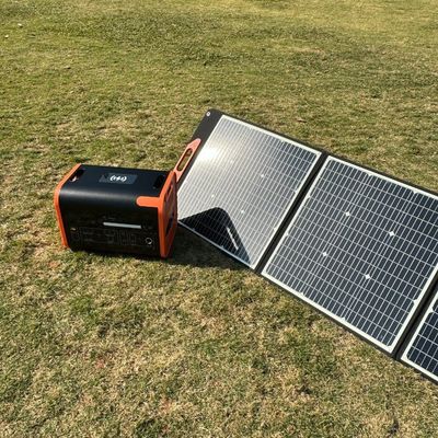 60W High- Black Lightweight Foldable Solar Panels με Υπηρεσία Μετά την Πώληση και High-