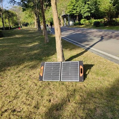 60W High- Black Lightweight Foldable Solar Panels με Υπηρεσία Μετά την Πώληση και High-