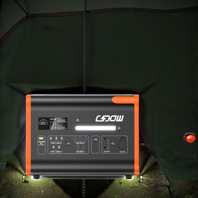 Καθαρός μετατροπέας κυμάτων αγκωνίων AT22 2200W LCD φορητή παροχή ενέργειας για το σπίτι εξωτερική κατασκήνωση