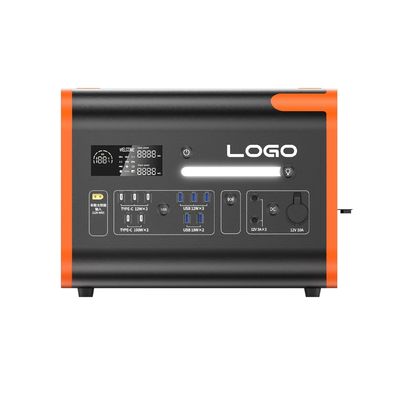 Καθαρός μετατροπέας κυμάτων αγκωνίων AT22 2200W LCD φορητή παροχή ενέργειας για το σπίτι εξωτερική κατασκήνωση