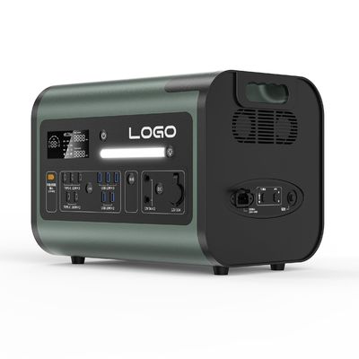 Εξωτερική 2200W Μεγάλη ισχύς Μεγάλη χωρητικότητα Ηλιακή ενέργεια Αποθήκευση