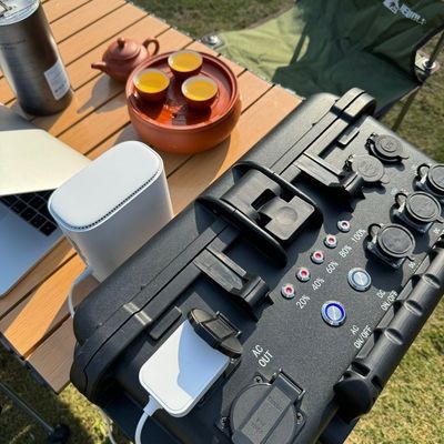4800wh USB/Type-C Max5000W Συσσωρευτική παροχή ενέργειας για αλιεία, αυτόνομη οδήγηση και εξωτερικά