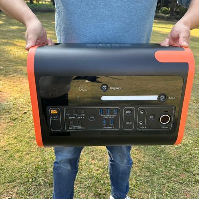 AT22 2000W 2200W LiFePO4 μπαταρία φορητό σταθμό ηλεκτρικής ενέργειας για εξωτερικό σύστημα Power Bank