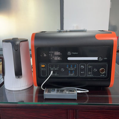 1800W-2400W Αποθήκευση ενέργειας Φορητό σταθμό ηλεκτρικής ενέργειας Ηλιακή γεννήτρια για εξωτερικά ταξίδια