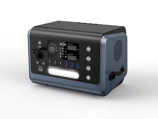 HT60 600W 700W 230V Ηλιακό LiFePO4 Λιθιοηλεκτρικό σταθμό φορητού ρεύματος με πάνελ