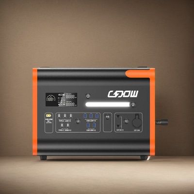 Φορητή τροφοδοσία 2048wh 2000W Ηλιακό σταθμό παραγωγής ηλεκτρικής ενέργειας Προσαρμοσμένο αίτημα και δείγματα