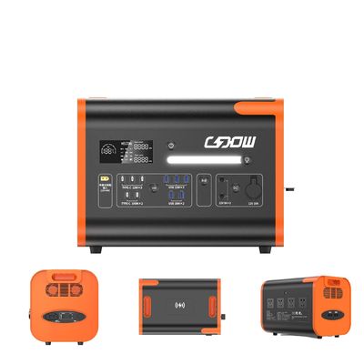 LiFePO4 Τύπος εξόδου 2000W Φορητή ηλιακή γεννήτρια 2200W Ηλιακό σταθμό ηλεκτρικής ενέργειας για το σπίτι