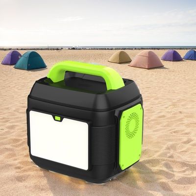600W εξωτερική κάμπινγκ και αναμονή φορητή ηλιακή γεννήτρια με αποκάλυψη οθόνης LCD