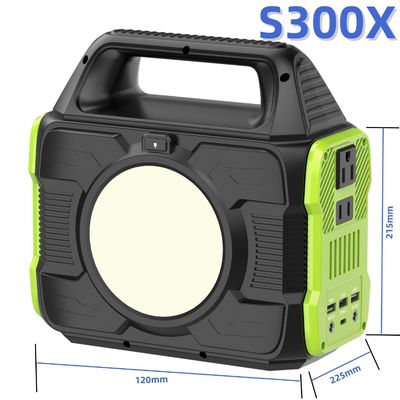 MPPT 300W Μίνι φορητή γεννήτρια εξωτερικής κινητής τροφοδοσίας