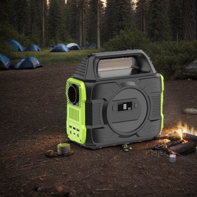 110V 300W φορητός σταθμός γρήγορης φόρτισης με οθόνη LCD και 8000mAh χωρητικότητα μπαταρίας