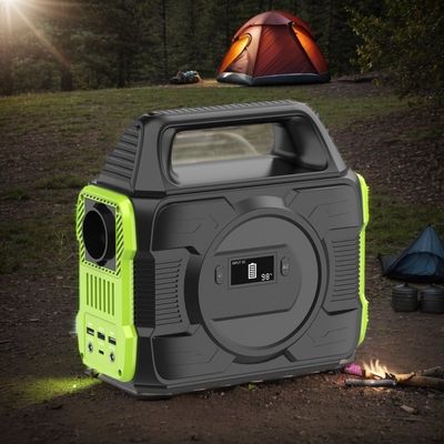 110V 300W φορητός σταθμός γρήγορης φόρτισης με οθόνη LCD και 8000mAh χωρητικότητα μπαταρίας