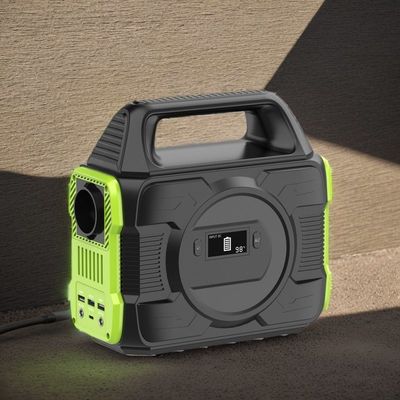 110V 300W φορητός σταθμός γρήγορης φόρτισης με οθόνη LCD και 8000mAh χωρητικότητα μπαταρίας