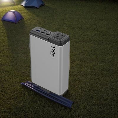 Ανακυκλώσιμο 150W AC Socket Modified Wave Backup Battery Supply Μεταφορτωτό σταθμό ηλεκτρικής ενέργειας