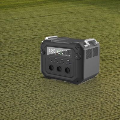 Ηλιακός γεννήτης υψηλής ισχύος 2500W 2340wh 110V 120V με υλικό κελύφους αλουμινίου προφίλ ABS
