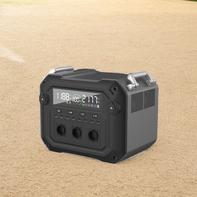 Ηλιακός γεννήτης υψηλής ισχύος 2500W 2340wh 110V 120V με υλικό κελύφους αλουμινίου προφίλ ABS