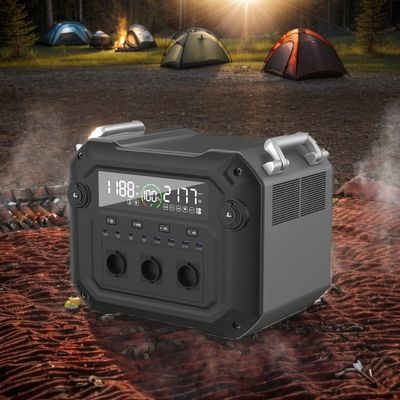 Πιστοποίηση Un38.3/MSDS 2500W 2340wh Φορητό σταθμό ηλεκτροπαραγωγής για χερσαίες και θαλάσσιες μεταφορές