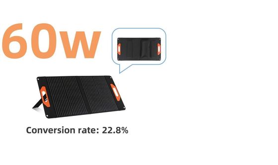 60W 100W 200W ολομαύρη ηλιακή μονάδα με μονοκρυσταλλική πυρίτιο