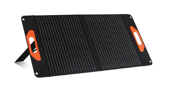 60W 100W 200W ολομαύρη ηλιακή μονάδα με μονοκρυσταλλική πυρίτιο