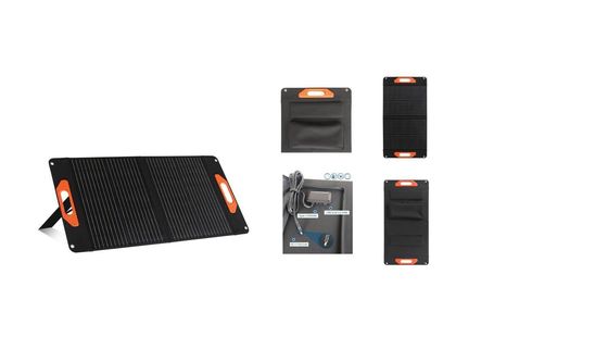 60W 100W 200W ολομαύρη ηλιακή μονάδα με μονοκρυσταλλική πυρίτιο