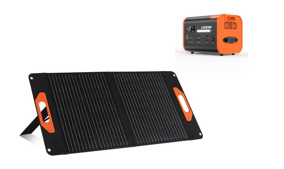 60W 100W 200W ολομαύρη ηλιακή μονάδα με μονοκρυσταλλική πυρίτιο