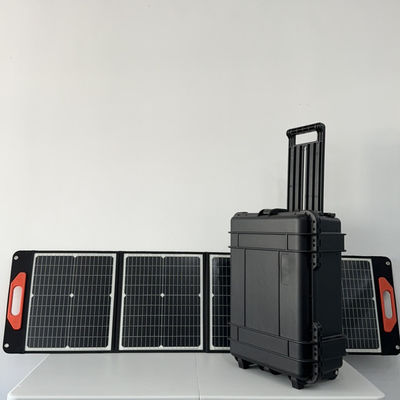 CE Μονοκρυσταλλικό ηλιακό πάνελ πυριτίου 200W για φορητό σταθμό ηλεκτροπαραγωγής