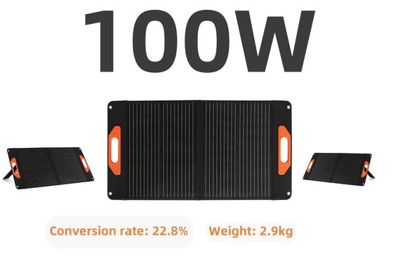 Μαύρο μονόκρυσταλλικό ηλιακό πάνελ 100W μονόκρυσταλλικό ηλιακό κύτταρο πυριτίου