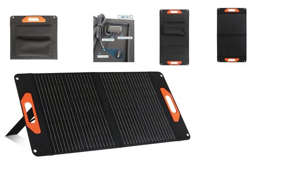 Μαύρο μονόκρυσταλλικό ηλιακό πάνελ 100W μονόκρυσταλλικό ηλιακό κύτταρο πυριτίου
