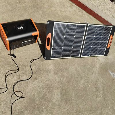 Μαύρο μονόκρυσταλλικό ηλιακό πάνελ 100W μονόκρυσταλλικό ηλιακό κύτταρο πυριτίου