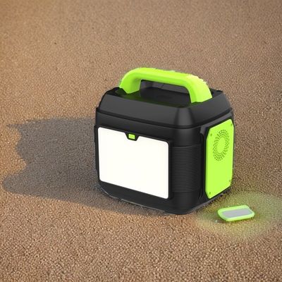 220V 600W 300W 2200W κινητό σταθμό ηλεκτρικής ενέργειας για κατασκηνώσεις με ηλιακό πάνελ και φως LED