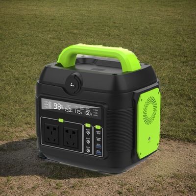 220V 600W 300W 2200W κινητό σταθμό ηλεκτρικής ενέργειας για κατασκηνώσεις με ηλιακό πάνελ και φως LED