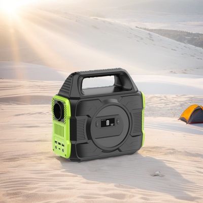 300W φορητός ηλιακός μπαλκόνι γεννήτης αποθήκευσης ενέργειας για εξωτερική παροχή ενέργειας έκτακτης ανάγκης