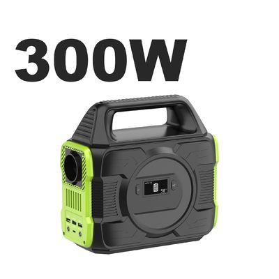 300W φορητό σταθμό ηλεκτρικής ενέργειας πολυμερή μπαταρία ηλιακό φορτιστή τροφοδοσία για όλες τις μάρκες