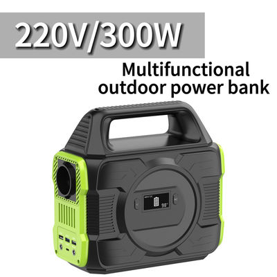 300W 220V Ηλιακή Ενέργεια Τράπεζα φορητή γεννήτρια για την οικιακή προμήθεια κατασκήνωση έκτακτης ανάγκης S3