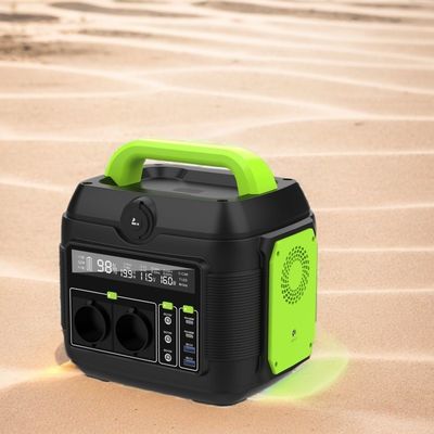 Μεταφορτωτής Ηλιακός Σταθμός 600W Εναλλακτικός Ηλιακός Γεννήτης με μπαταρία ιόντων λιθίου