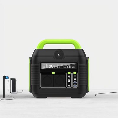 Φορητό σταθμό ηλεκτρικής ενέργειας 600W 300W Τερνική μπαταρία λιθίου Ηλιακή γεννήτρια Συστημα ενέργειας