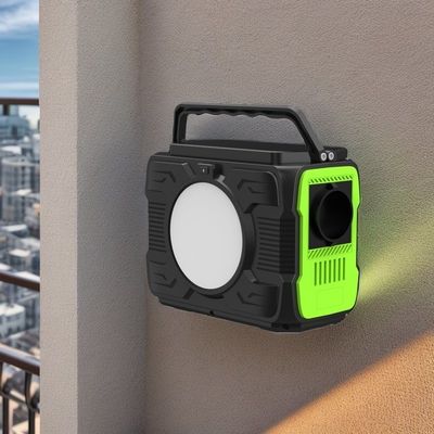 Τεταγενής μπαταρία λιθίου 200W Σύστημα αποθήκευσης ενέργειας μπαλκόνι Φορητό κινητό σταθμό ηλεκτρικής ενέργειας